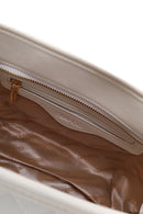 Woman White Long-Strap Printed Shoulder Bag | Derimod