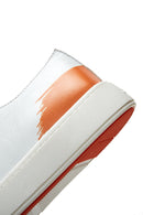 Erkek Beyaz Deri Sneaker | Derimod