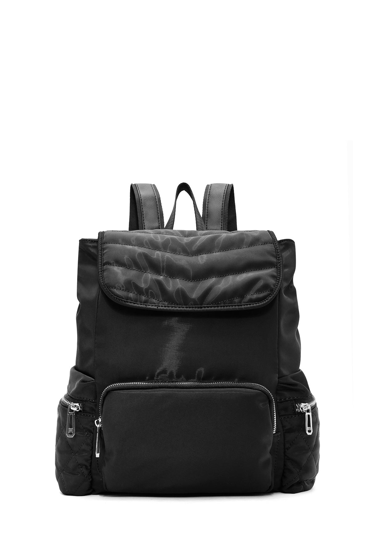 Women's Black Fabric Backpack 24WBD25746F | Derimod