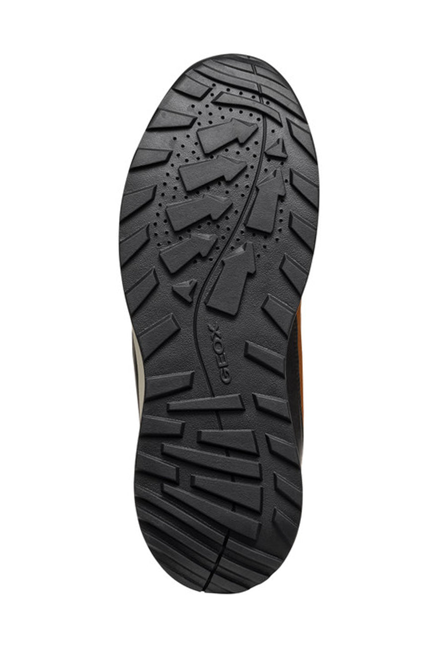Geox Men Brown Lace-Up Fabric Boots