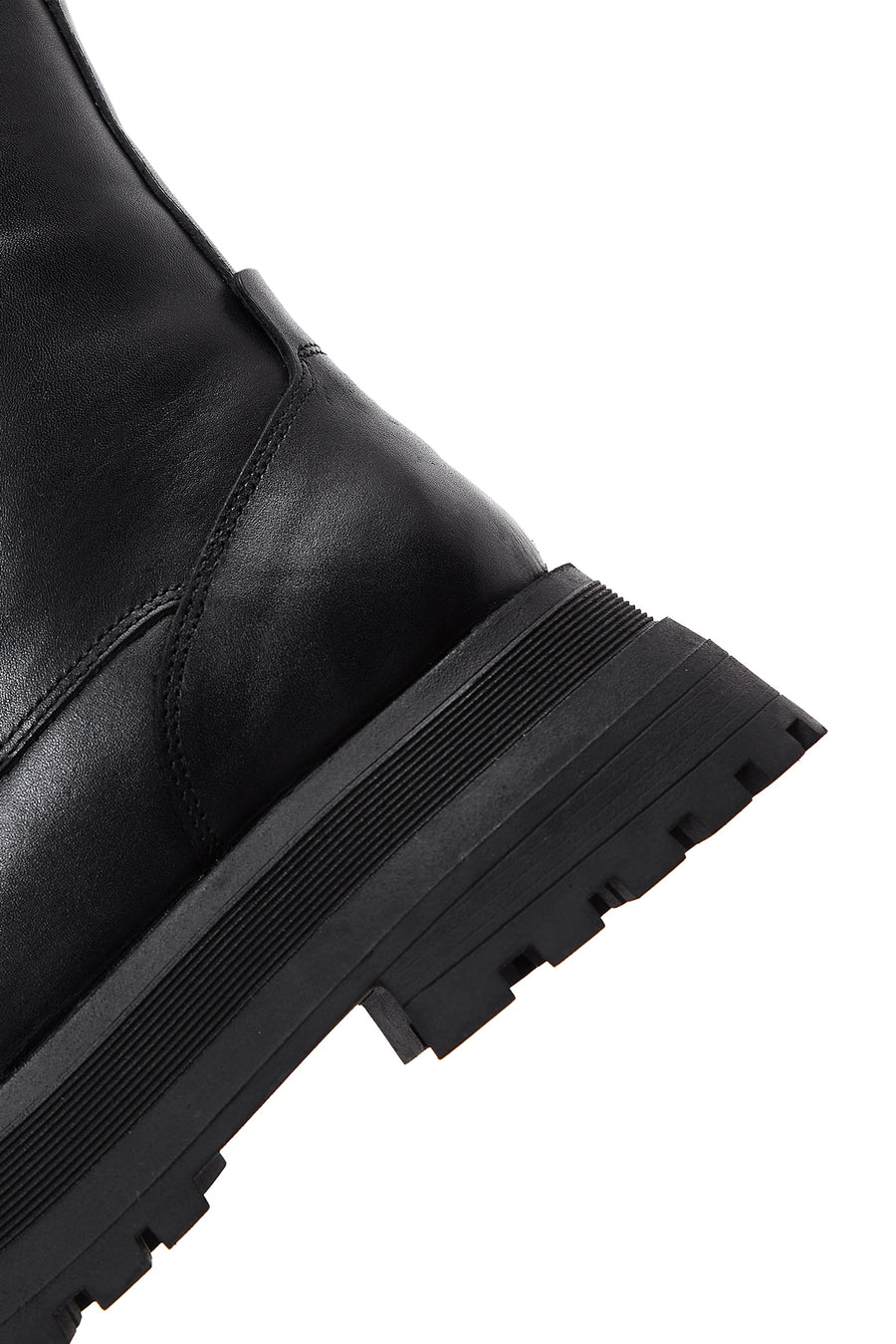 Women's Black Leather Boots