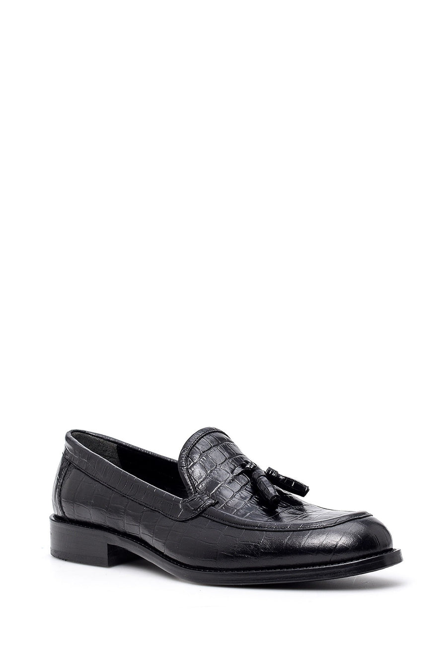 Men's Crocodile Patterned Leather Shoes