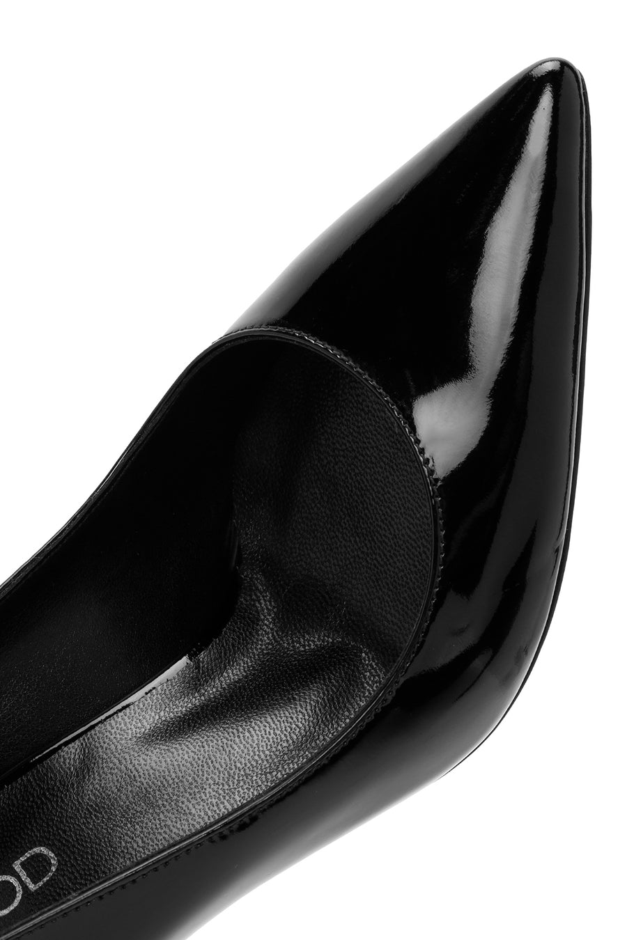 Women's Black High Thin Heel Patent Leather Stiletto