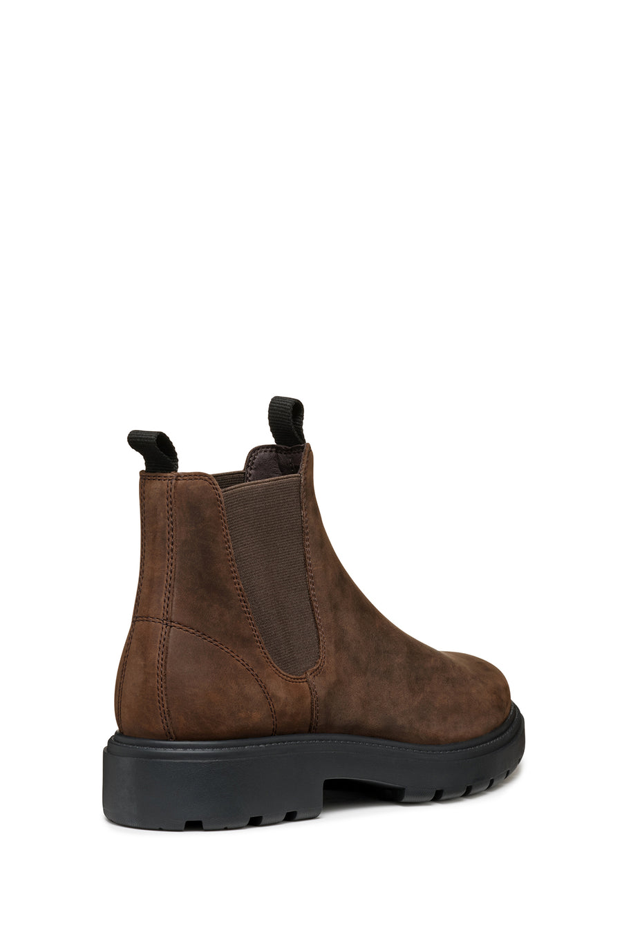 Geox Men's Brown Spherica Ec7 Leather Chelsea Boots