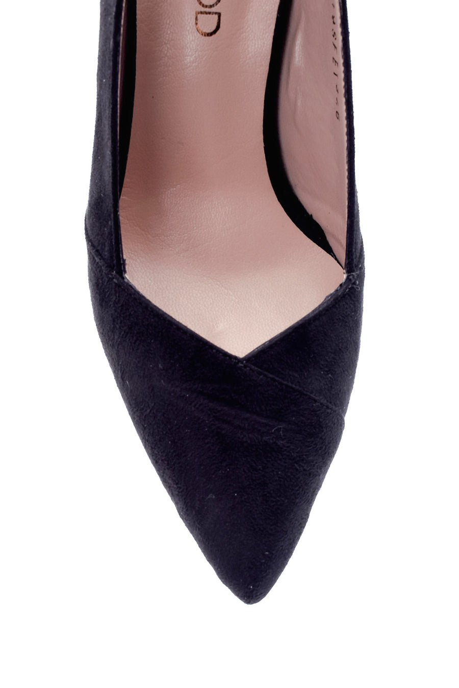 Kadın Topuk Detaylı Süet Stiletto