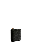 Women's Black Knit Wallet | Derimod