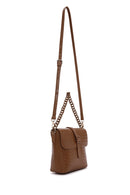 Women's Tan Long Strap Crossbody Bag | Derimod