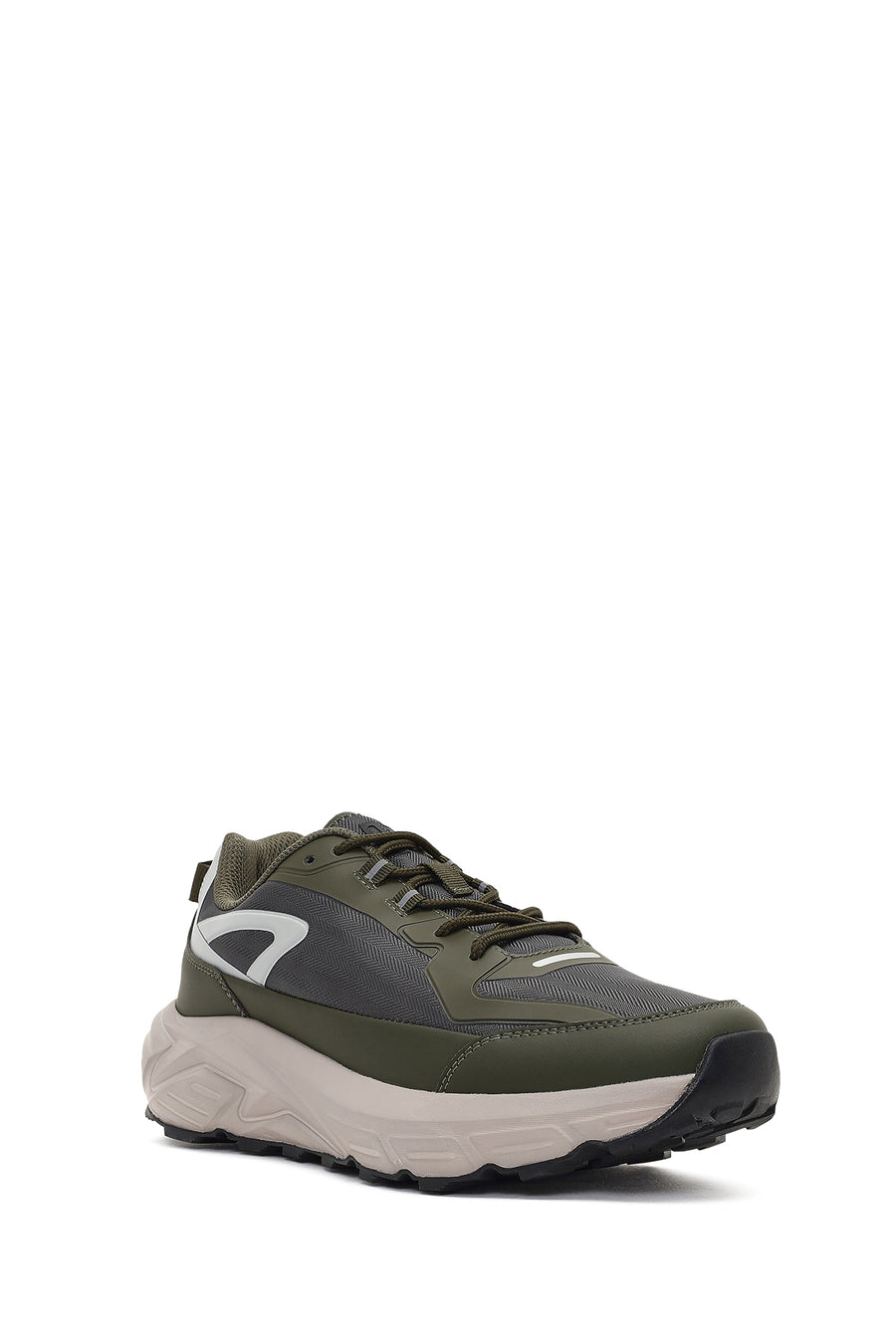 Derimod Studio Erkek Yeşil Bağcıklı Kalın Tabanlı Sneaker