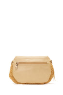 Women's Yellow Plush Waist Bag | Derimod