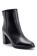 Women's Heeled Leather Boots | Derimod