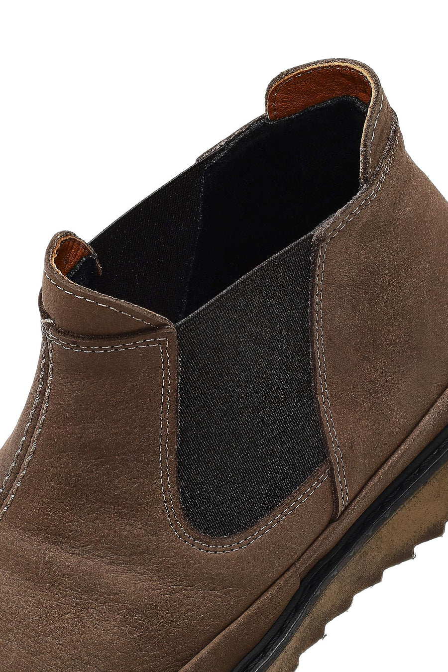 Men's Mink Nubuck Leather Chelsea Boot