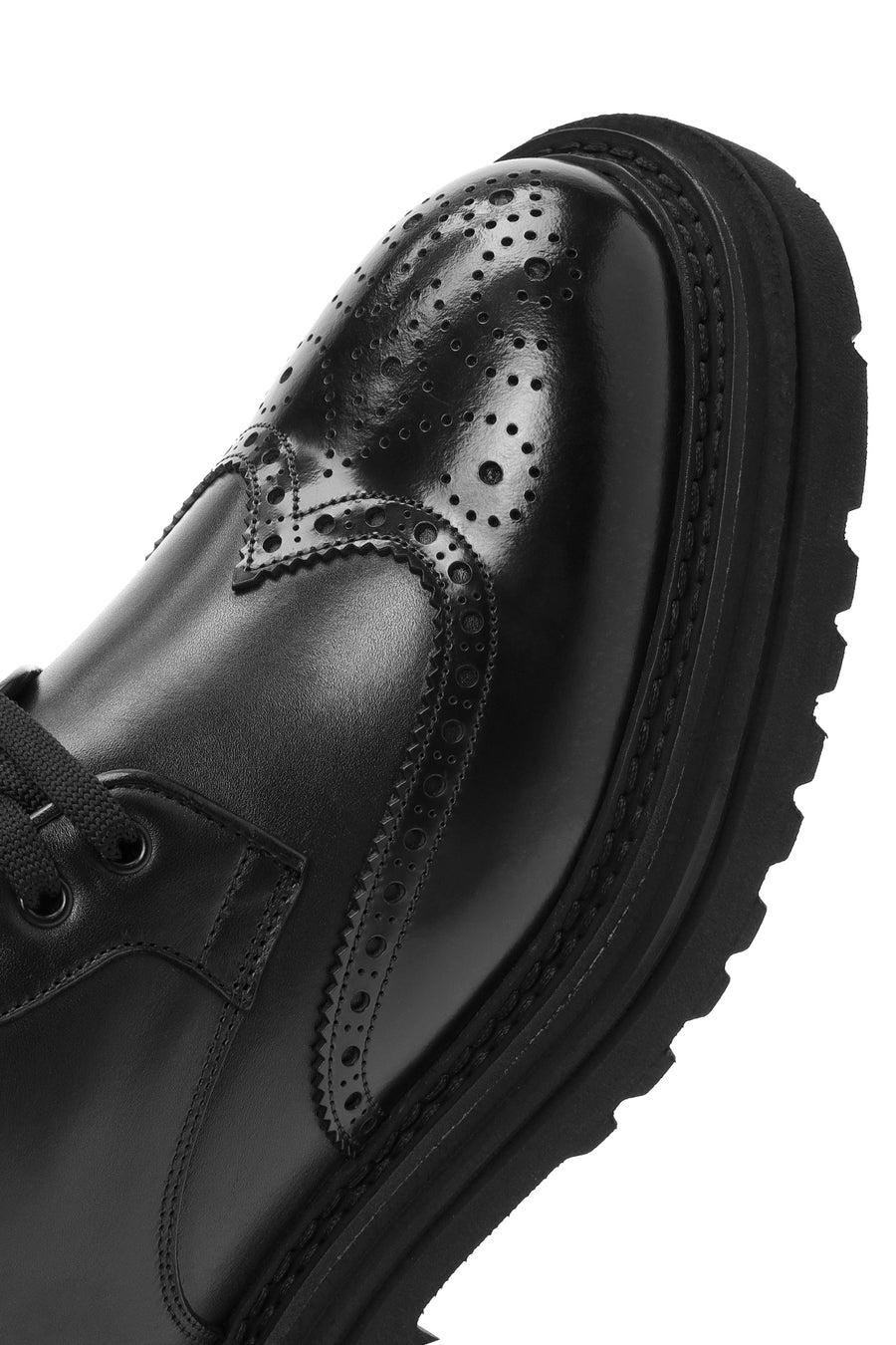 Men's Black Zippered Leather Casual Boots