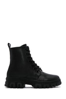 Women's Black Zippered Boots | Derimod