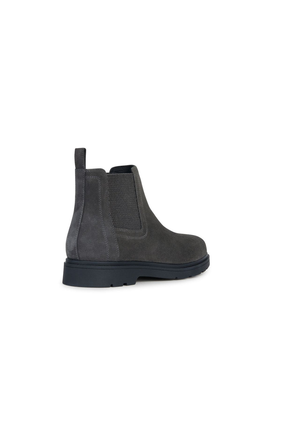 Geox Men's Gray Spherica Suede Leather Chelsea Boots