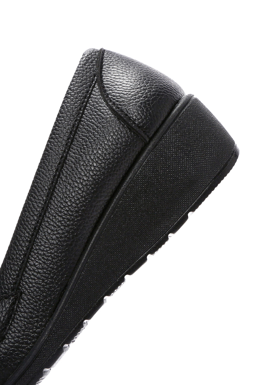 Kadın Siyah Dolgu Topuk Loafer