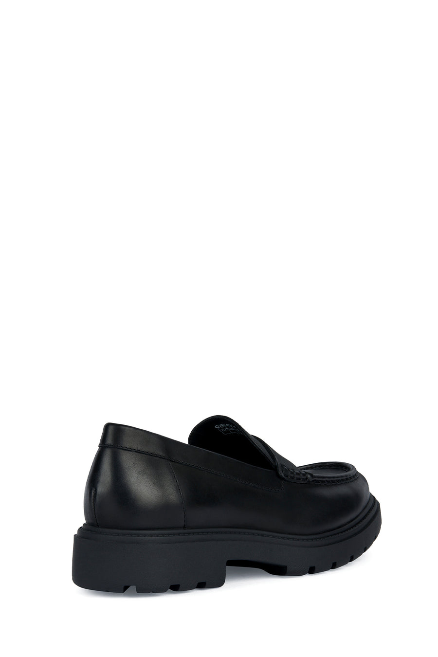 Geox Erkek Siyah Spherica Ec7 Deri Klasik Loafer