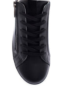 Kadın Deri Fermuar Detaylı Sneaker | Derimod