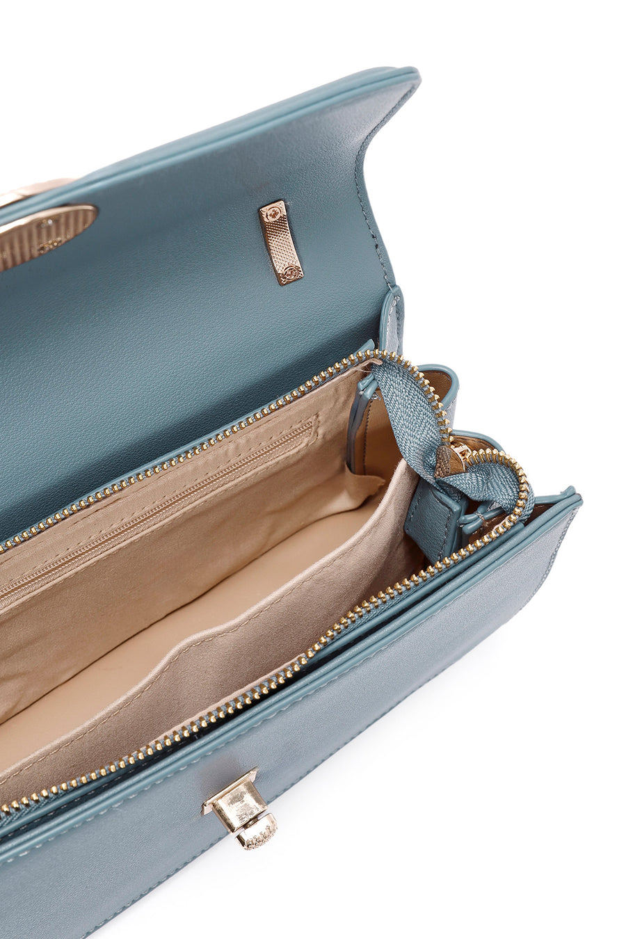 Women's Blue Long Chain Shoulder Bag