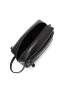 Men's Black Leather Handbag | Derimod