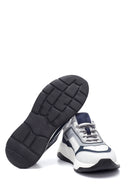 Erkek Deri Şerit Detaylı Sneaker | Derimod