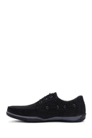 Men's Black Nubuck Leather Casual Shoes | Derimod