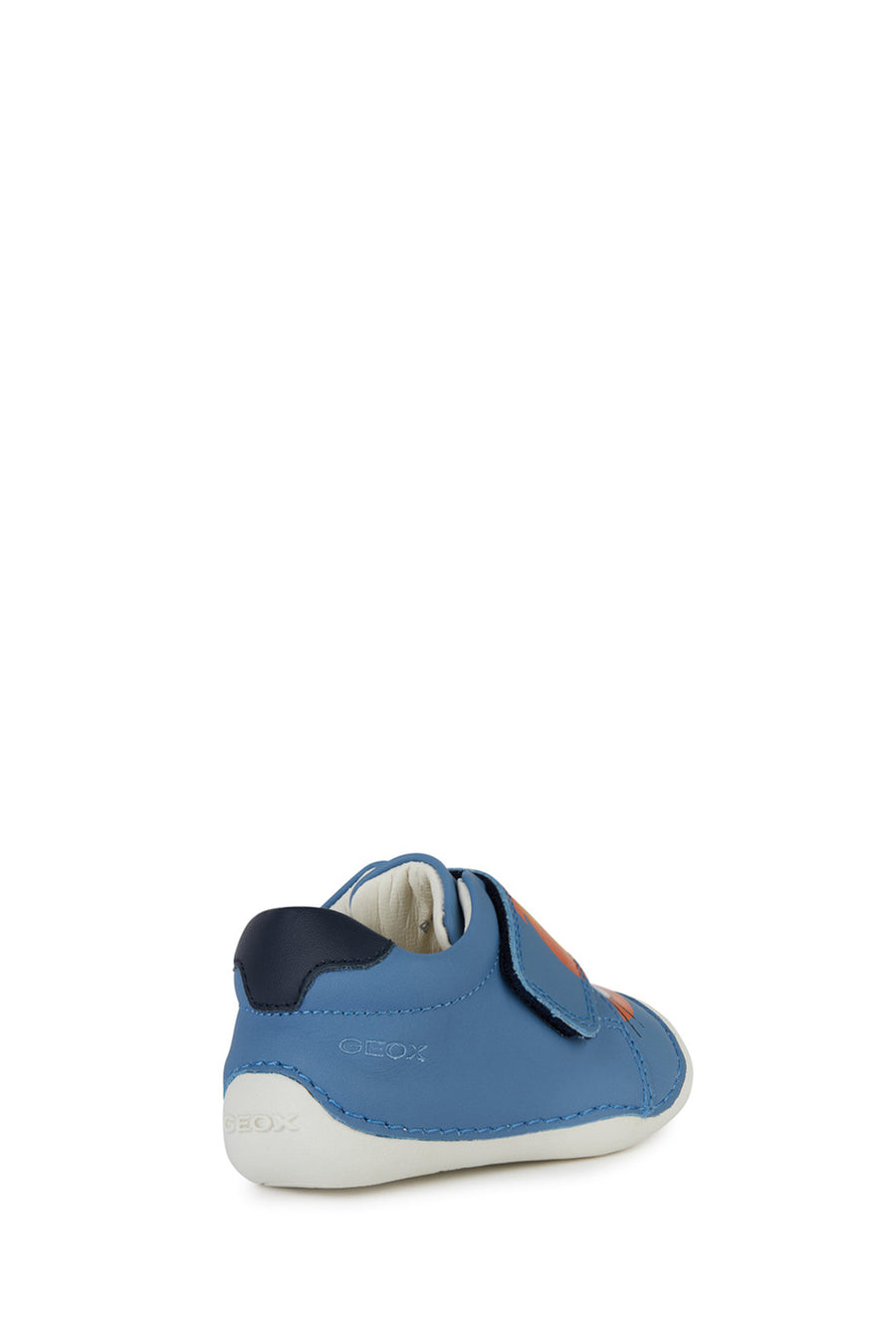 Geox Erkek Bebek Mavi Tutim Bantlı Süet Sneaker