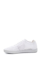 Kadın Beyaz Baskılı Sneaker | Derimod