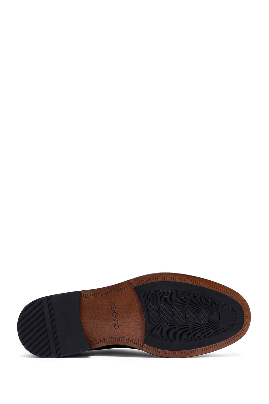 Men's Black Lace-Up Leather Classic Shoes