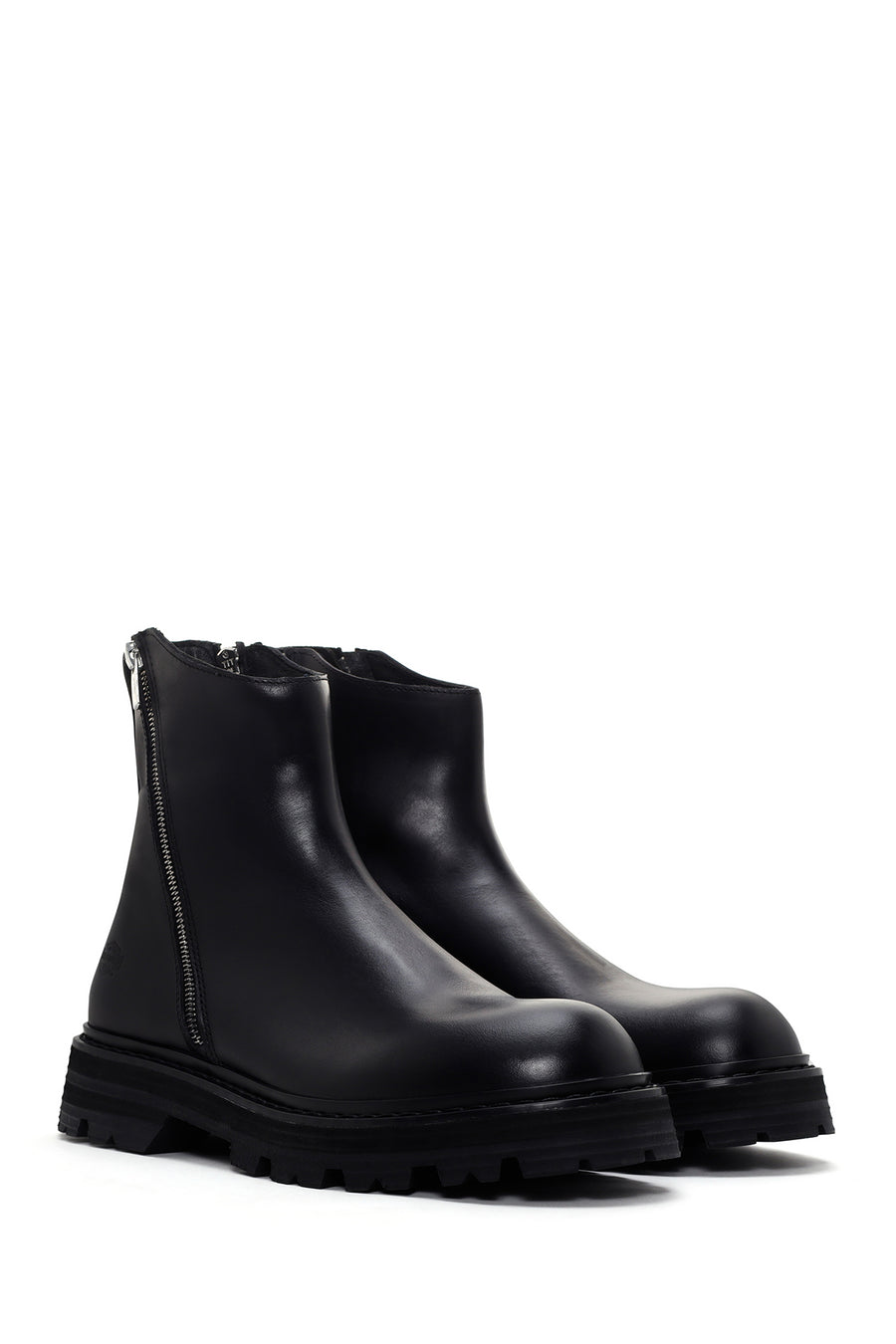 Harley Davidson Men's Black Thick Soled Zippered Boots