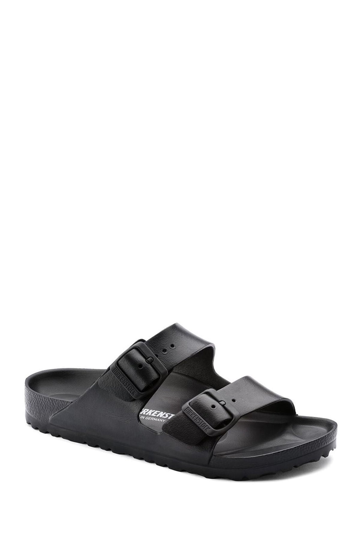 Birkenstock Women's Black Double Buckle Arizona Eva Flat Slippers K129423 | Derimod