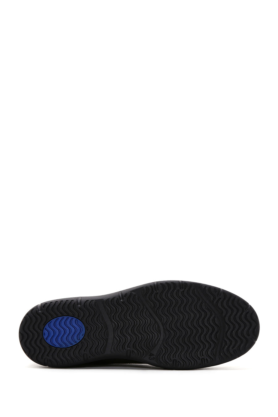 Men's Black Leather Sneaker