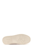 Derimod Zero Men's Beige Lace-up Fabric Sneaker | Derimod