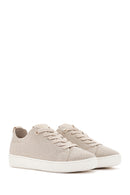 Derimod Zero Women's Beige Stone Thick Soled Sneaker | Derimod