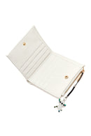 Women's Cream Wallet with Accessories | Derimod