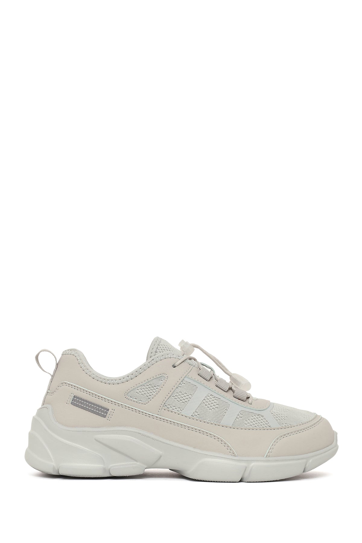 Woman Grey Lace-Up Chunky Sole Sneakers 26PFE496414 | Derimod