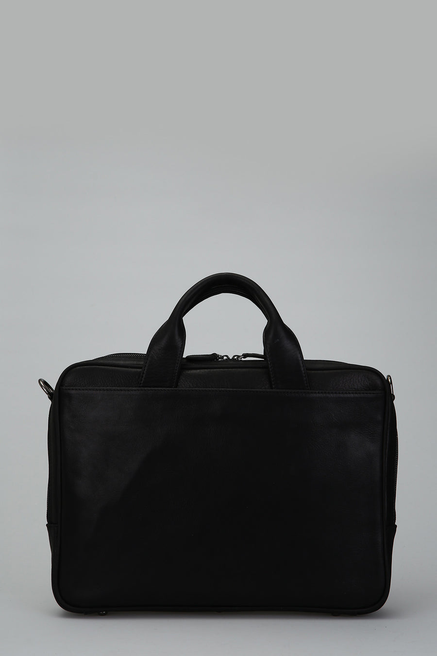Black Men's Leather Briefcase 18SBD3073FT | Derimod