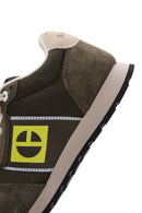 Caterpillar Erkek Haki Shelby Süet Deri Sneaker | Derimod