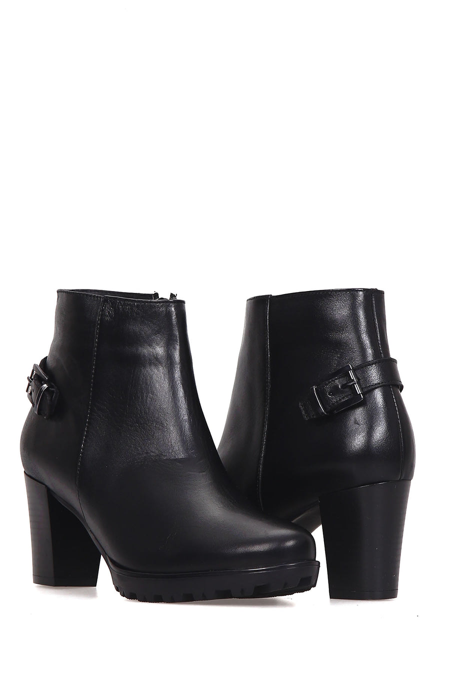 Women's Arched Heeled Boots
