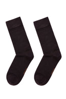 Men's Brown Bamboo Socks | Derimod