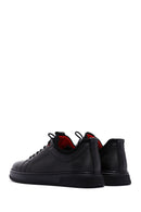 Men's Black Leather Sneaker | Derimod