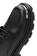 Men's Black Leather Boots | Derimod