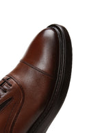 Men's Tan Leather Oxford Shoes | Derimod