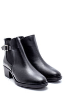 Women's Buckle Detailed Heeled Boots | Derimod