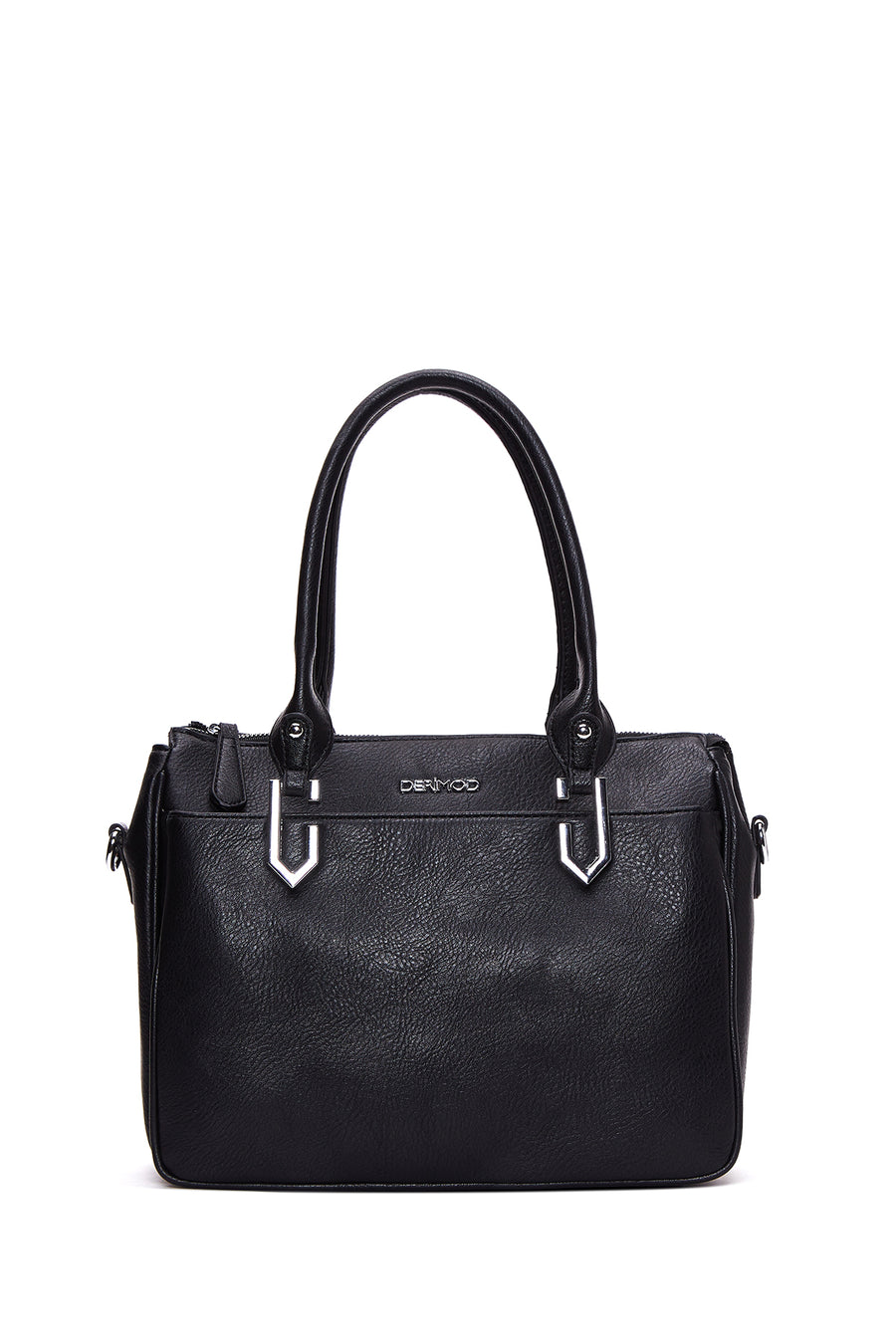 Woman Black Long Strap Printed Shoulder Bag 26SBD261826 | Derimod