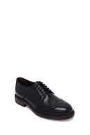 Male Black Lace-Up Leather Casual Shoes | Derimod