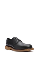 Men's Black Lace-up Leather Casual Shoes | Derimod