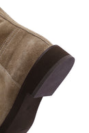 Women's Brown Suede Leather Boots | Derimod