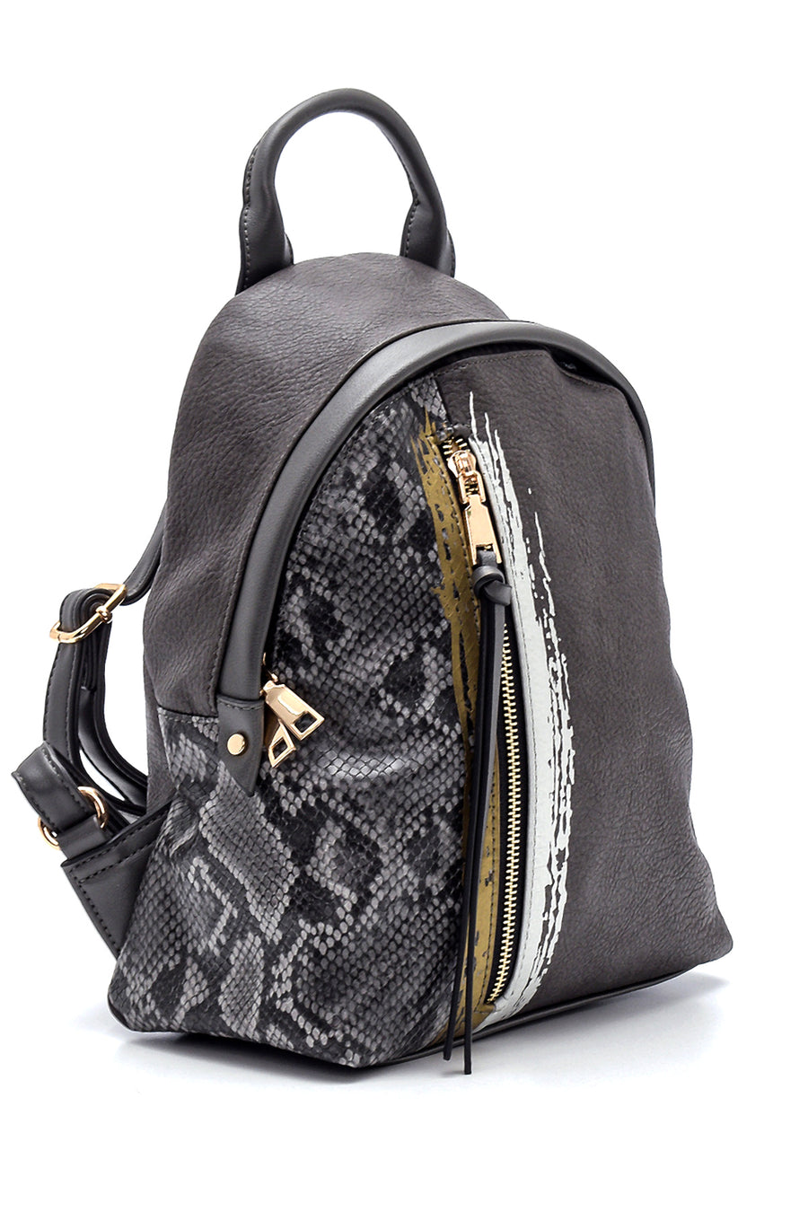 Women's Snake Pattern Backpack