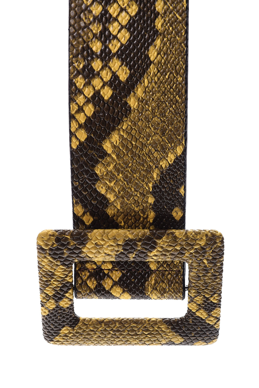 Women's Snakeskin Patterned Belt