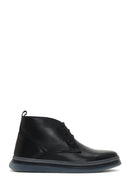 Men's Black Leather Boots | Derimod